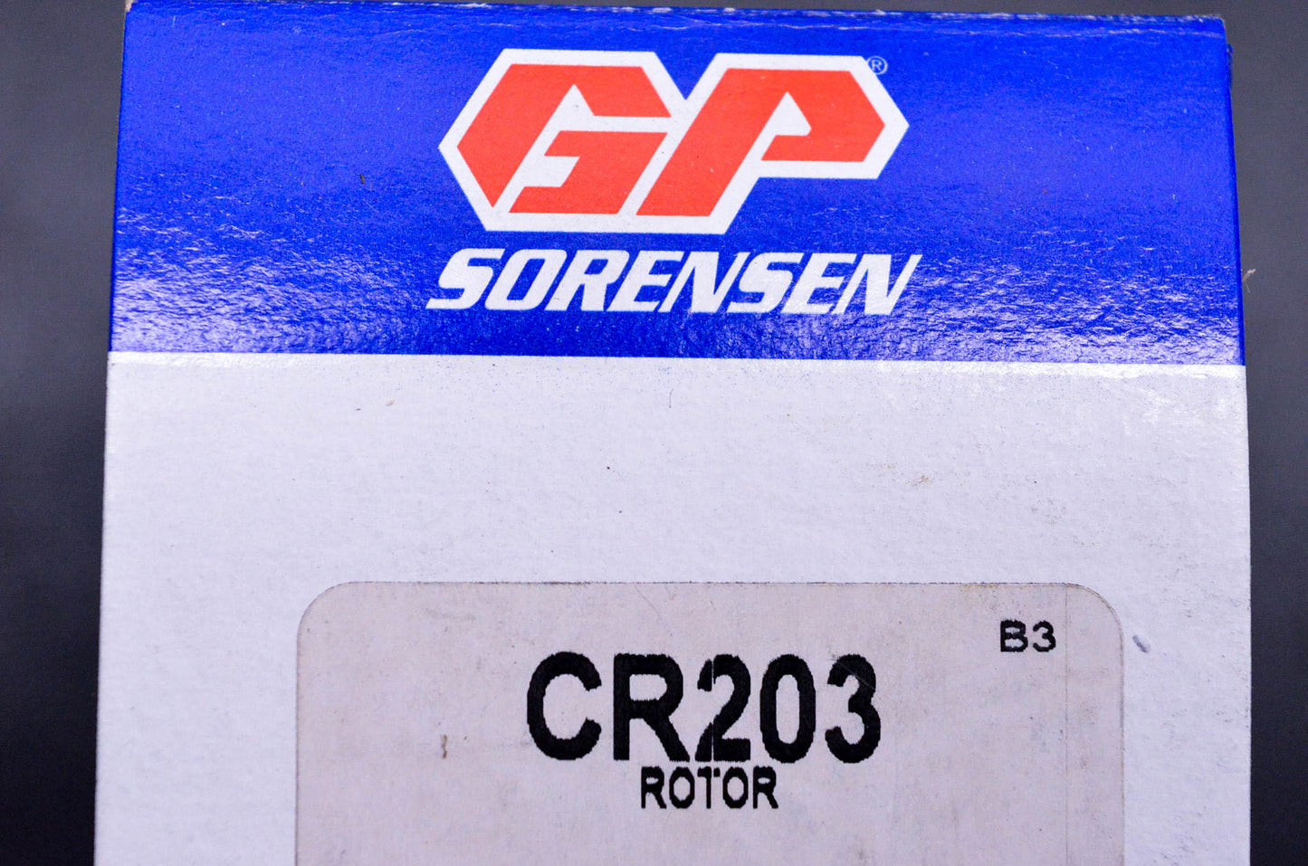 GP Sorensen CR203, CR-203 Rotor NOS