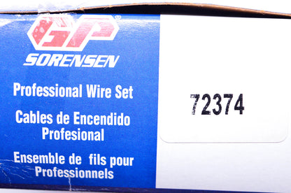 GP Sorensen 72374 Spark Plug Wire Kit NOS