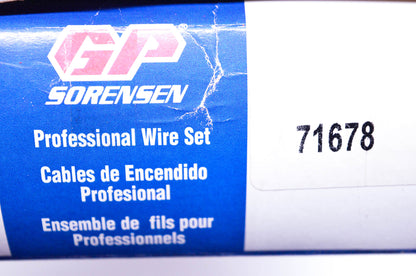 GP Sorensen 71678 Spark Plug Wire Kit NOS