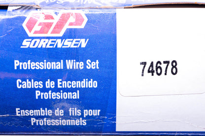 GP Sorensen 74678 Spark Plug Wire Kit NOS