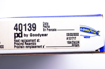 Goodyear 40139 Timing Belt NOS