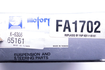 Motorpro FA1702, K-6366, 65161 Idler Arm Kit NOS