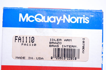 McQuay-Norris FA1110, FA-1110 Pitman Steering Arm Kit NOS