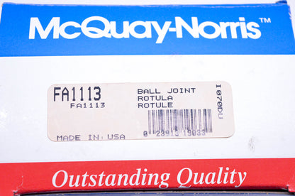 McQuay-Norris FA1113 Ball Joint Kit NOS