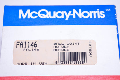 McQuay-Norris FA1146 Ball Joint Kit NOS