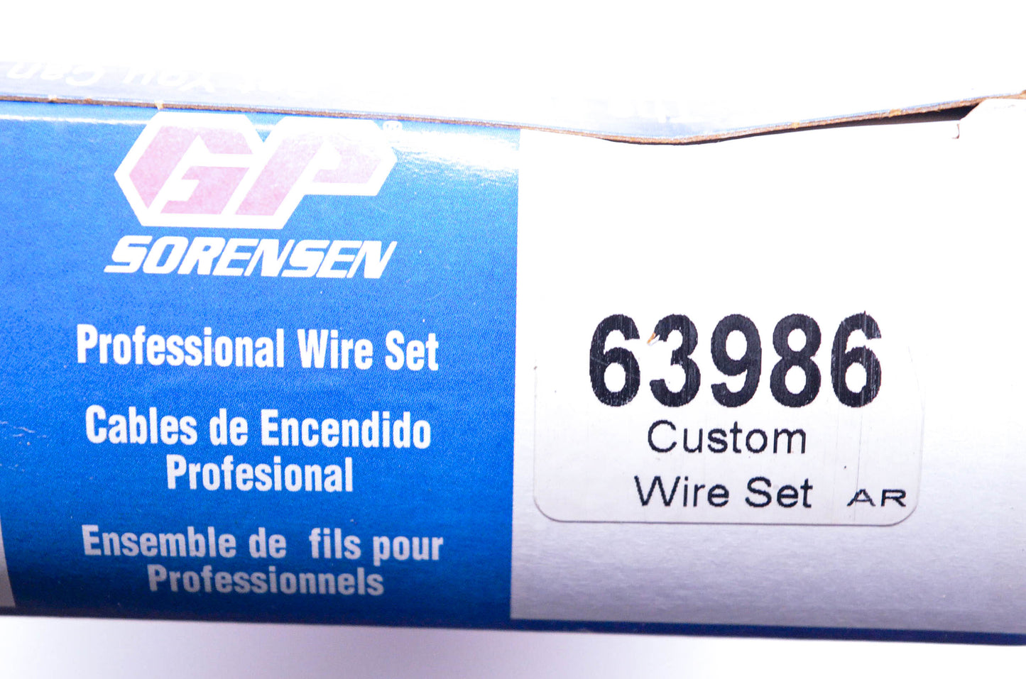 GP Sorensen 63986 Spark Plug Wire Kit NOS