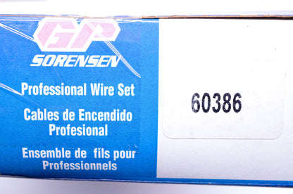 GP Sorensen 60386 Spark Plug Wire Kit NOS