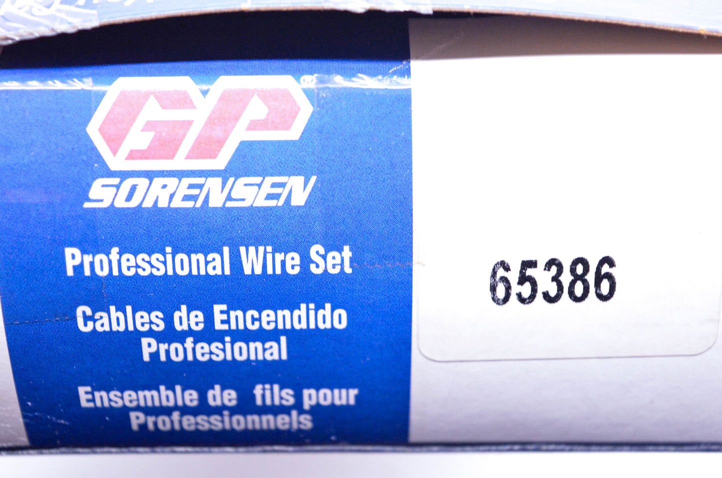 GP Sorensen 65386 Spark Plug Wire Kit NOS