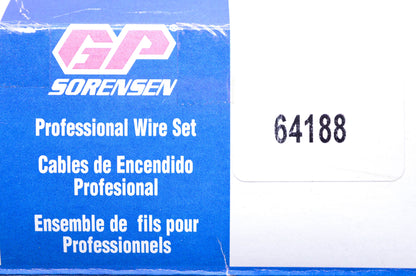 GP Sorensen 64188 Spark Plug Wire Kit NOS