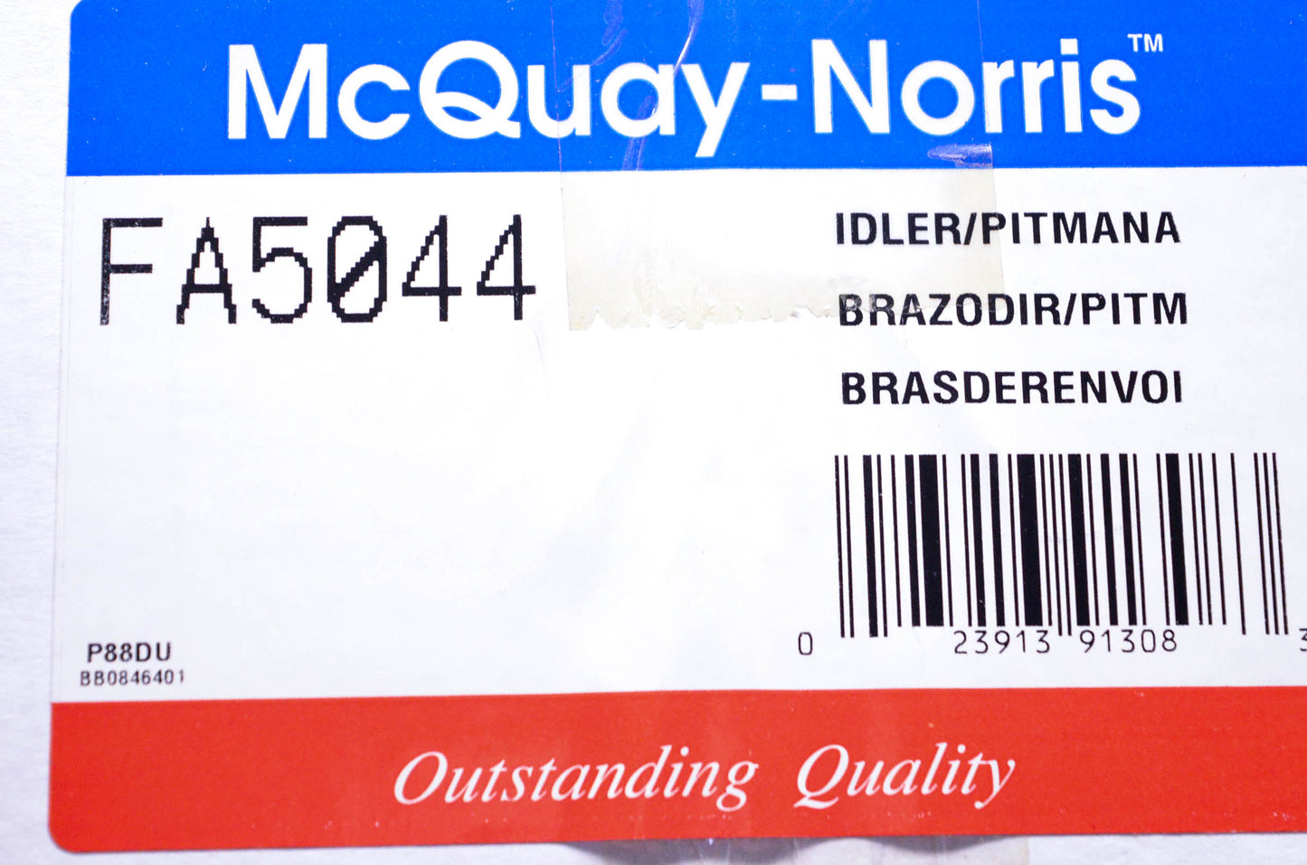 McQuay-Norris FA5044 Steering Idler Arm Kit NOS
