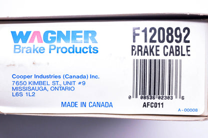 Wagner F120892 Brake Cable NOS