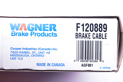 Wagner F120889 Brake Cable NOS