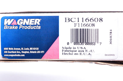 Wagner F116608, BC116608 Brake Cable NOS
