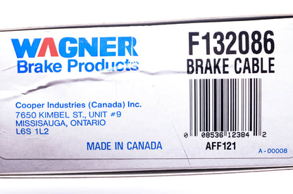 Wagner F132086 Brake Cable NOS