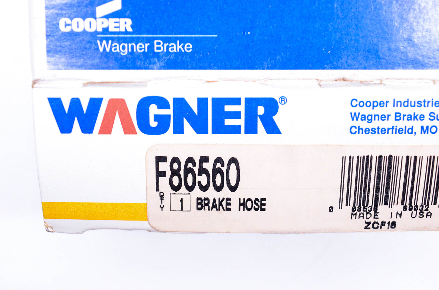 Wagner F86560 Brake Hose NOS