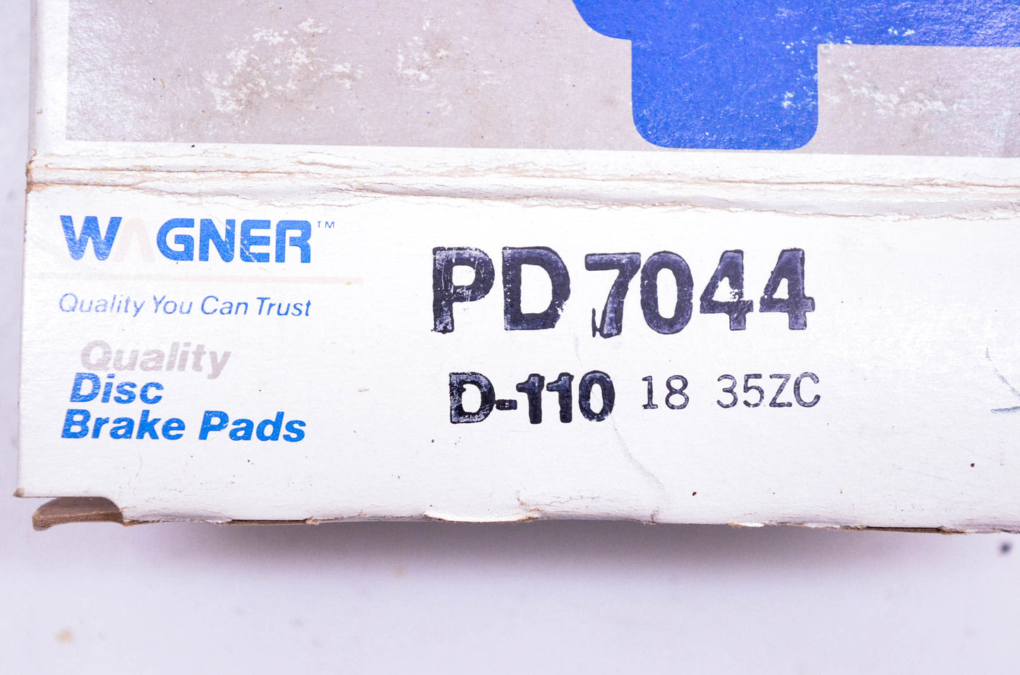 Wagner PD7044 D-110 Disc Brake Pad Kit NOS