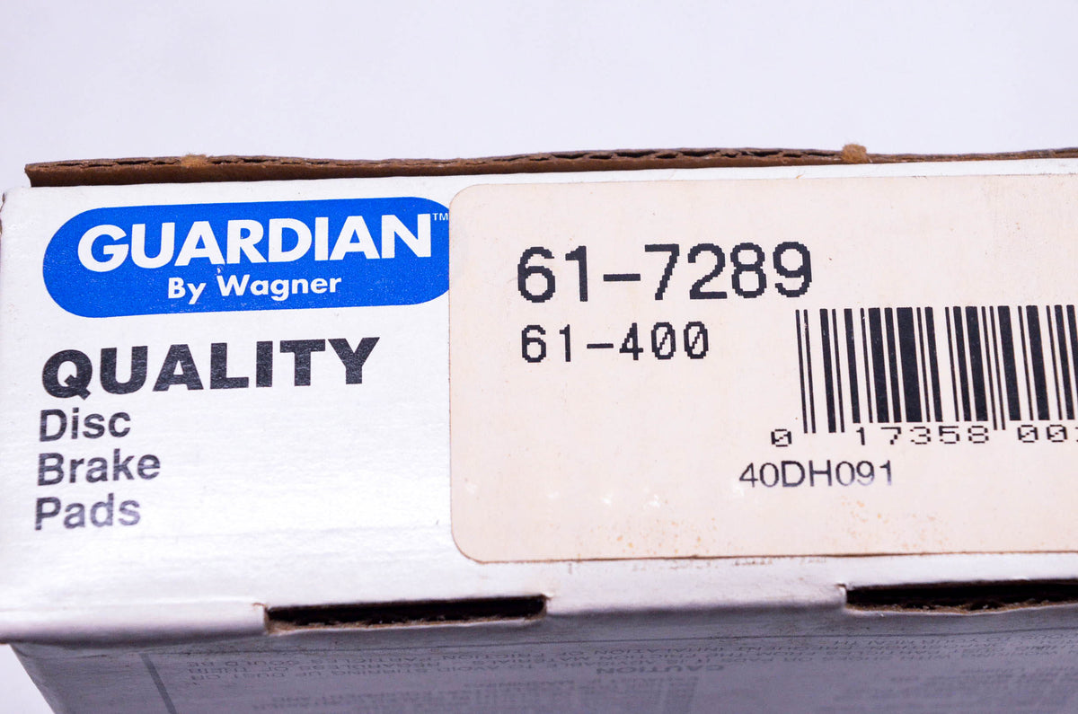 Wagner 61-7289, 61-400 Disc Brake Pad Kit NOS