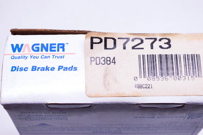 Wagner PD7273, PD384 Disc Brake Pad Kit NOS