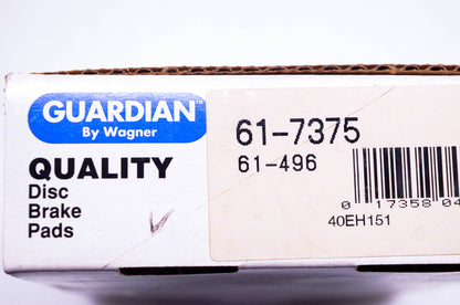 Wagner 61-7375, 61-496 Disc Brake Pad Kit NOS