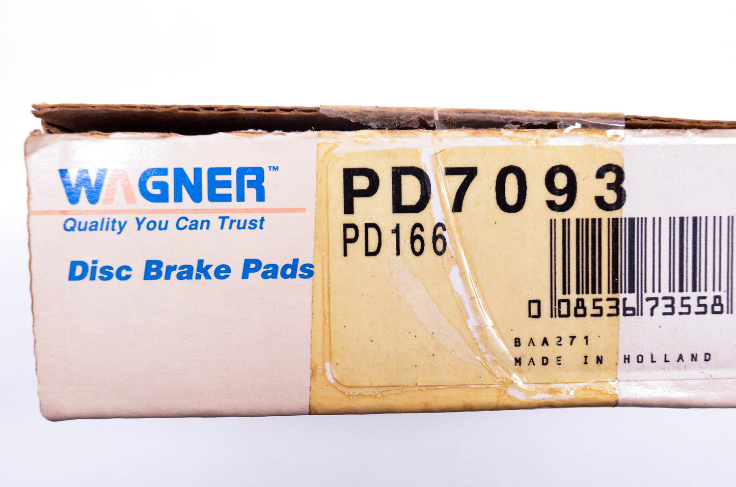 Wagner PD7093, PD166 Disc Brake Pad Kit NOS
