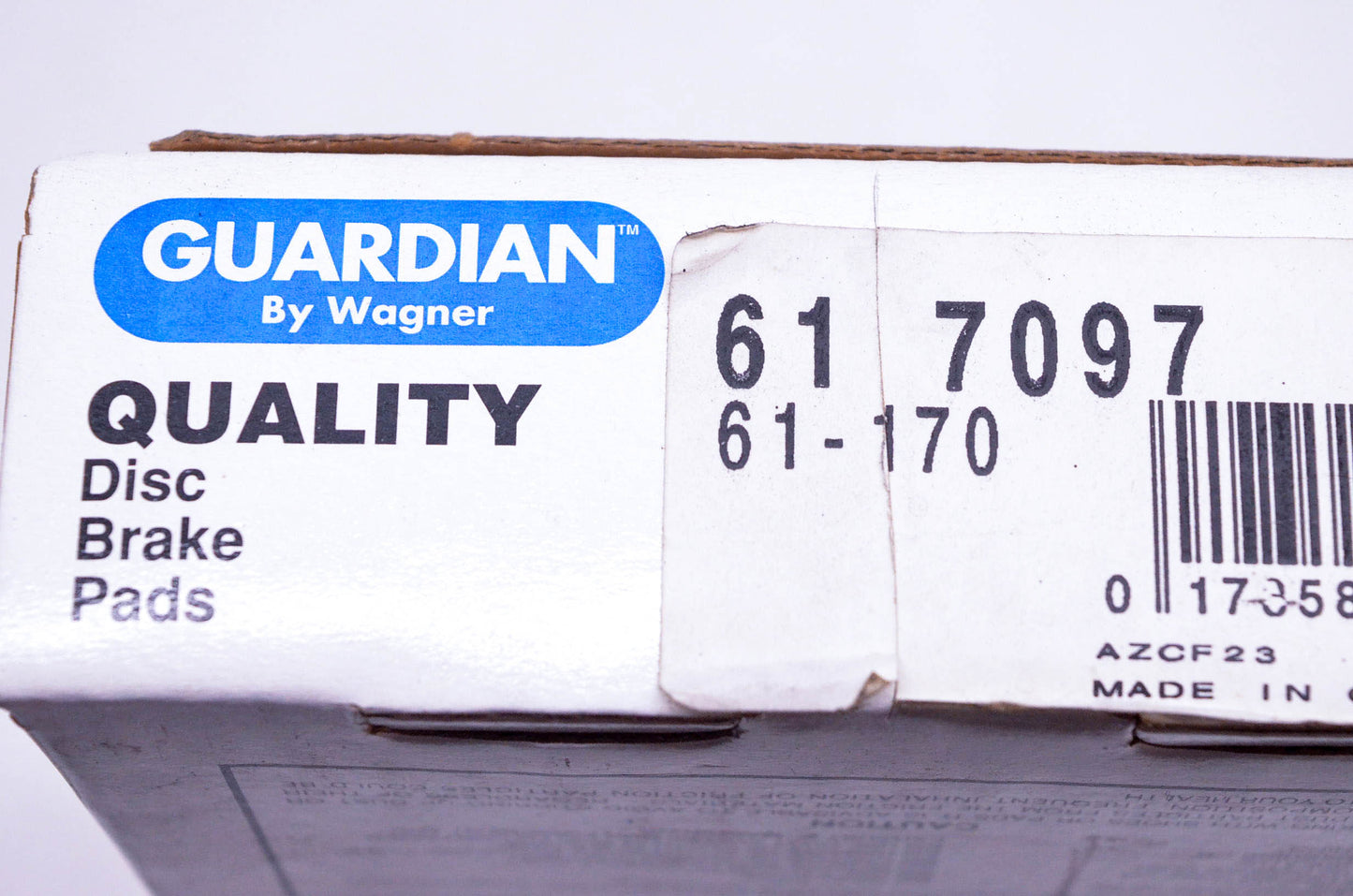 Wagner 61-7097, 61-170 Disc Brake Pad Kit NOS