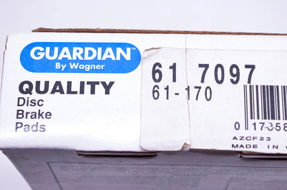 Wagner 61-7097, 61-170 Disc Brake Pad Kit NOS