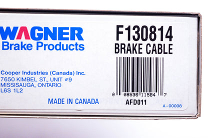 Wagner F130814 Brake Cable NOS