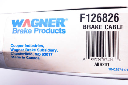 Wagner F126826 Brake Cable NOS