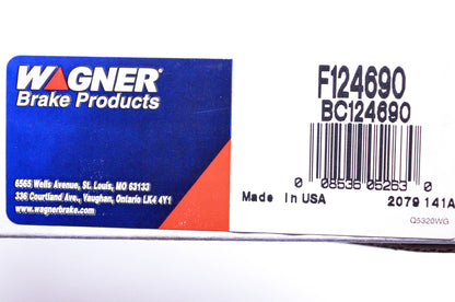 Wagner F124690, BC124690 Brake Cable NOS