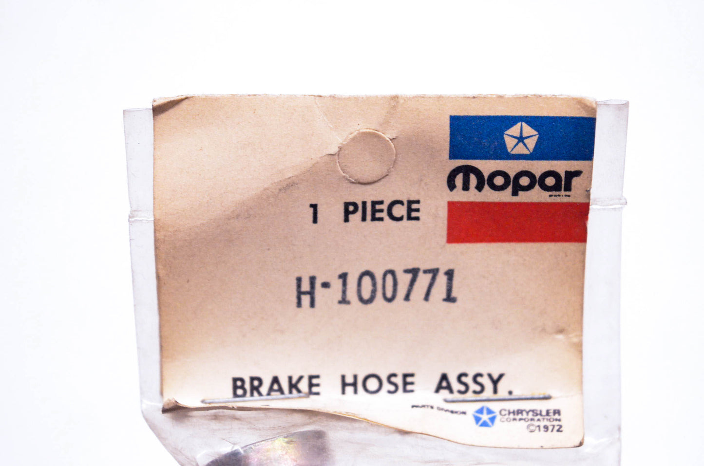 Mopar H100771, H-100771 Brake Hose NOS