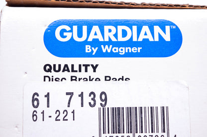 Wagner 61-7139, 61-221 Disc Brake Pad Kit NOS