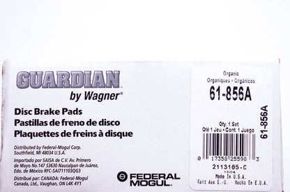 Wagner 61-856A Disc Brake Pad Kit NOS