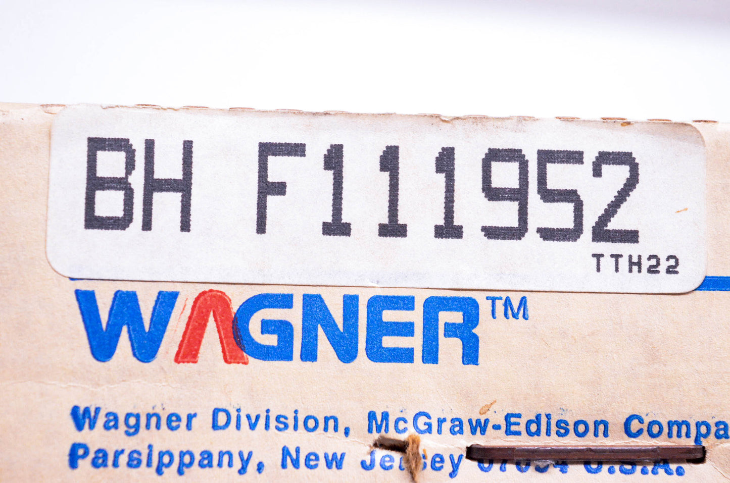 Wagner F111952, BH111952 Brake Hose NOS