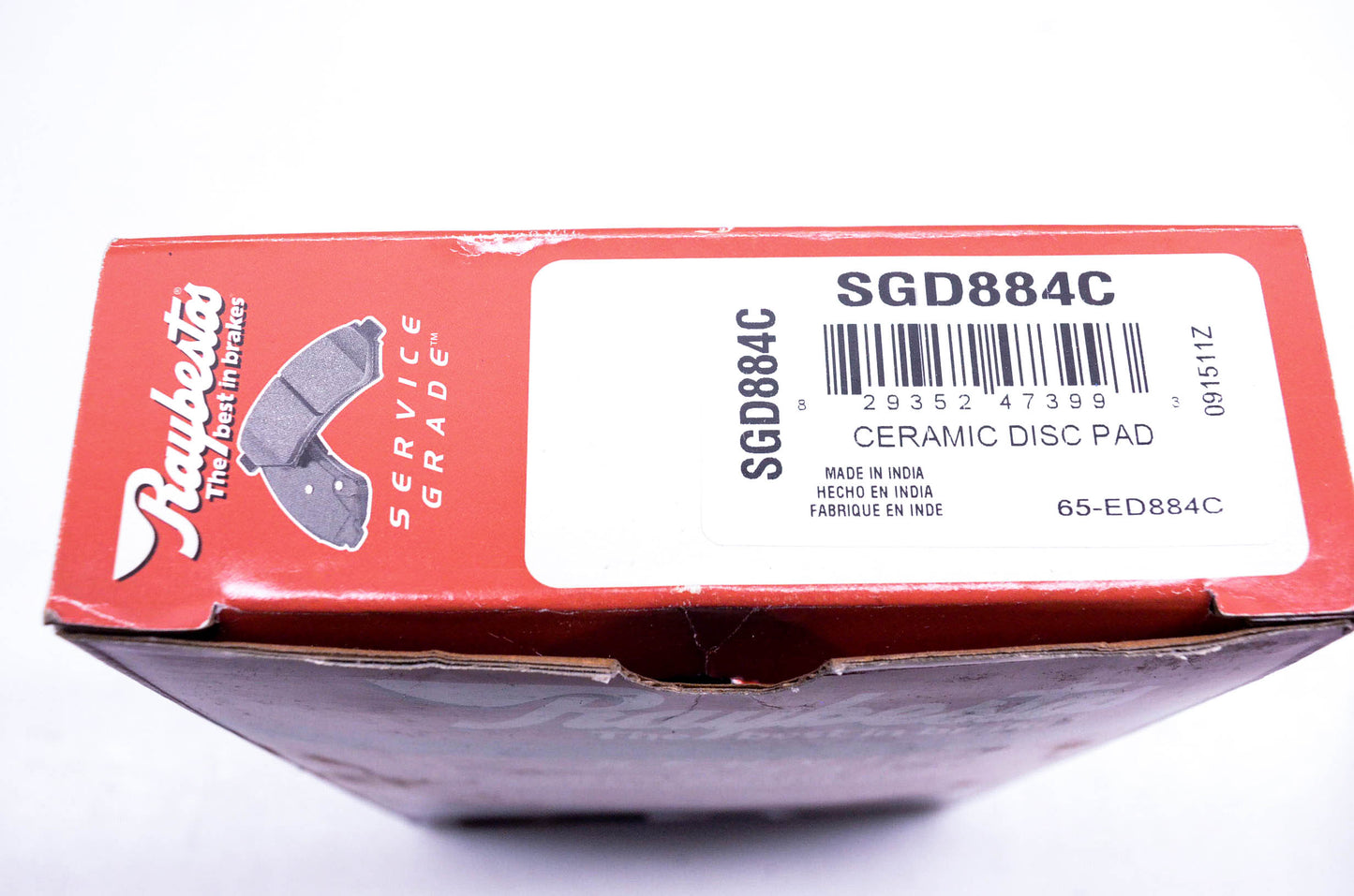 Raybestos SGD884C, 65-ED884C Disc Brake Pad Kit NOS