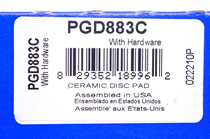 Raybestos PGD883C, 022210P Disc Brake Pad Kit NOS