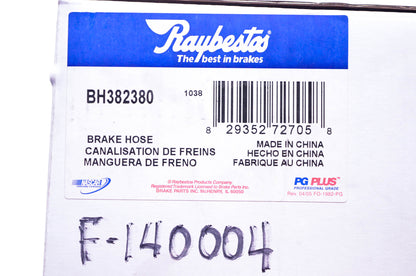 Raybestos BH382380, F140004 Brake Hose NOS
