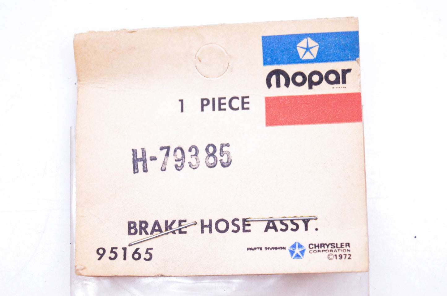 Mopar H79385, H-79385, 95165 Brake Hose NOS