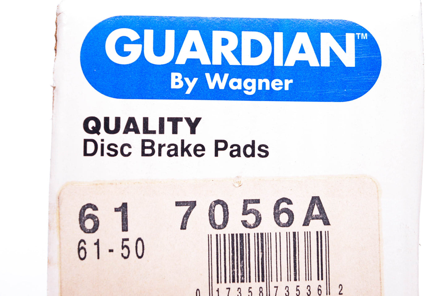 Wagner 61-7056A, 61-50 Disc Brake Pad Kit NOS