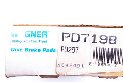 Wagner PD7198, PD297 Disc Brake Pad Kit NOS