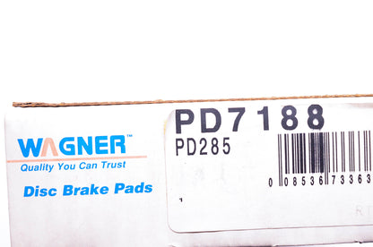 Wagner PD7188, PD285 Disc Brake Pad Kit NOS