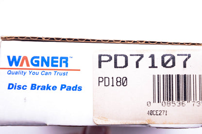 Wagner PD7107, PD180 Disc Brake Pad Kit NOS