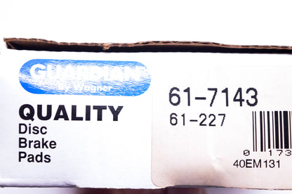 Wagner 61-7143, 61-227 Disc Brake Pad Kit NOS