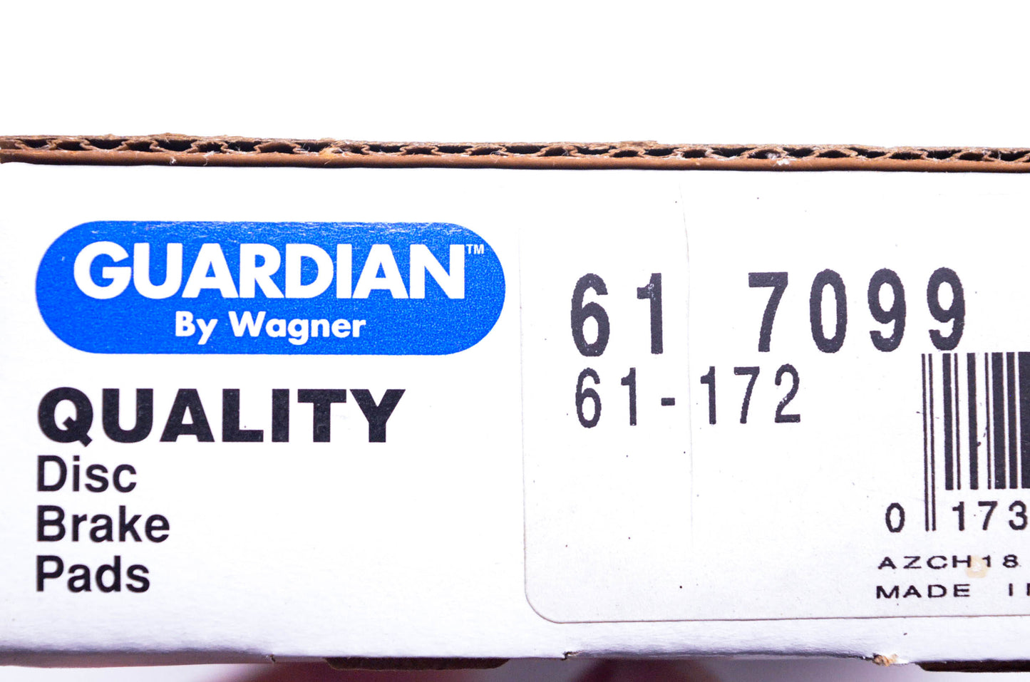 Wagner 61-7099, 61-172 Disc Brake Pad Kit NOS