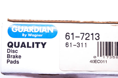 Wagner 61-7213, 61-311 Disc Brake Pad Kit NOS