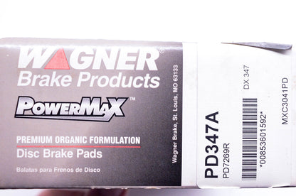 Wagner PD347A, PD7269R, MXC3041PD Disc Brake Pad Kit NOS