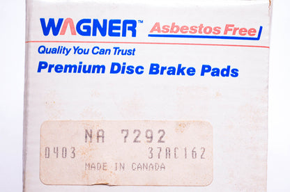 Wagner NA-7292 D-403 Disc Brake Pad Kit NOS