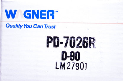 Wagner PD7026 D-90 Disc Brake Pad Kit NOS