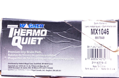 Wagner MX1046, MX7949 Disc Brake Pad Kit NOS