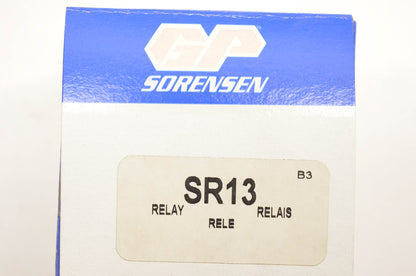 GP Sorensen SR13 Relay NOS