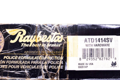 Raybestos ATD1414SV Specialty Disc Brake Pad Kit NOS